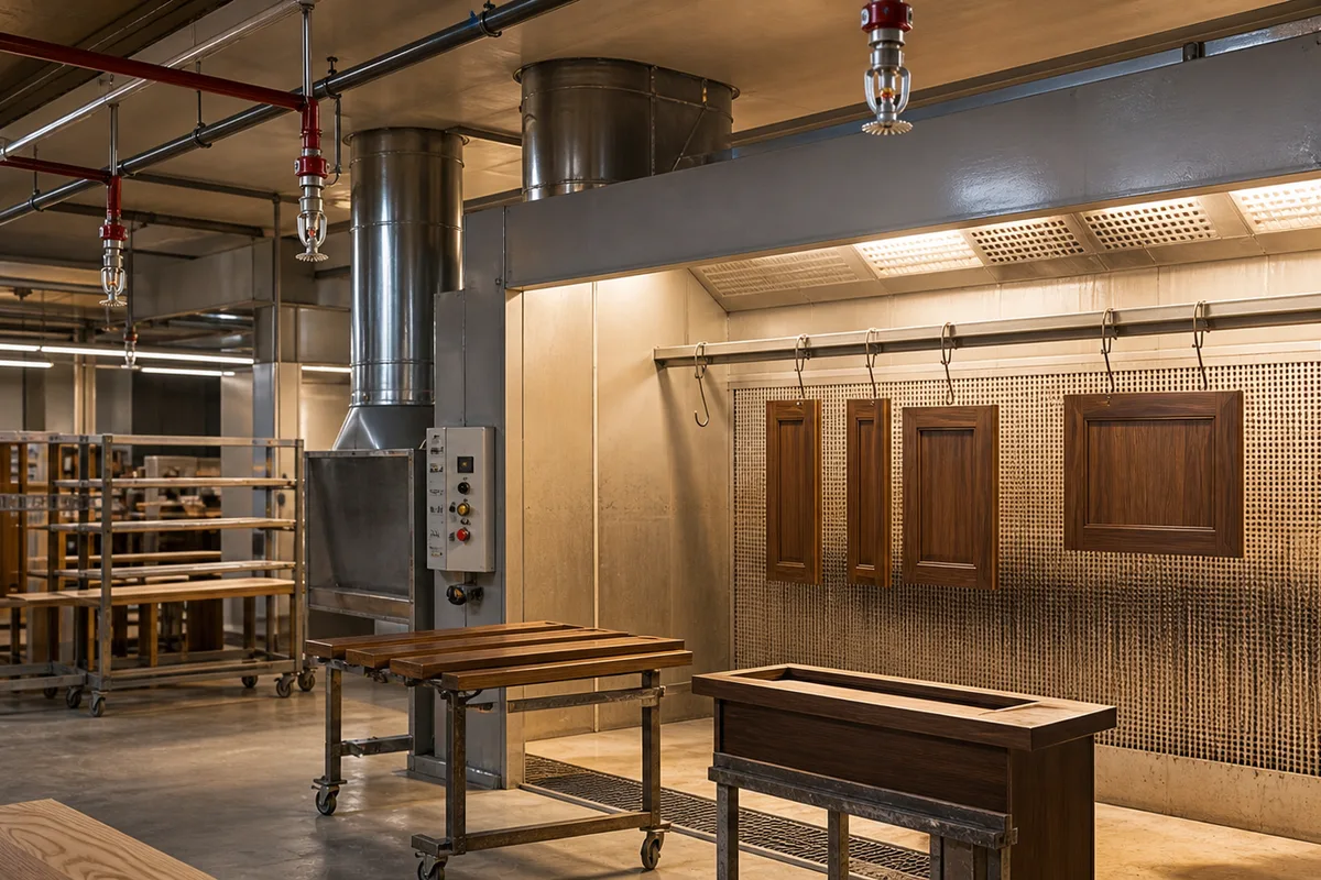 ความเสี่ยงอัคคีภัยในห้องพ่นสี: จุดสำคัญที่โรงงานเฟอร์นิเจอร์ต้องบริหารจัดการ